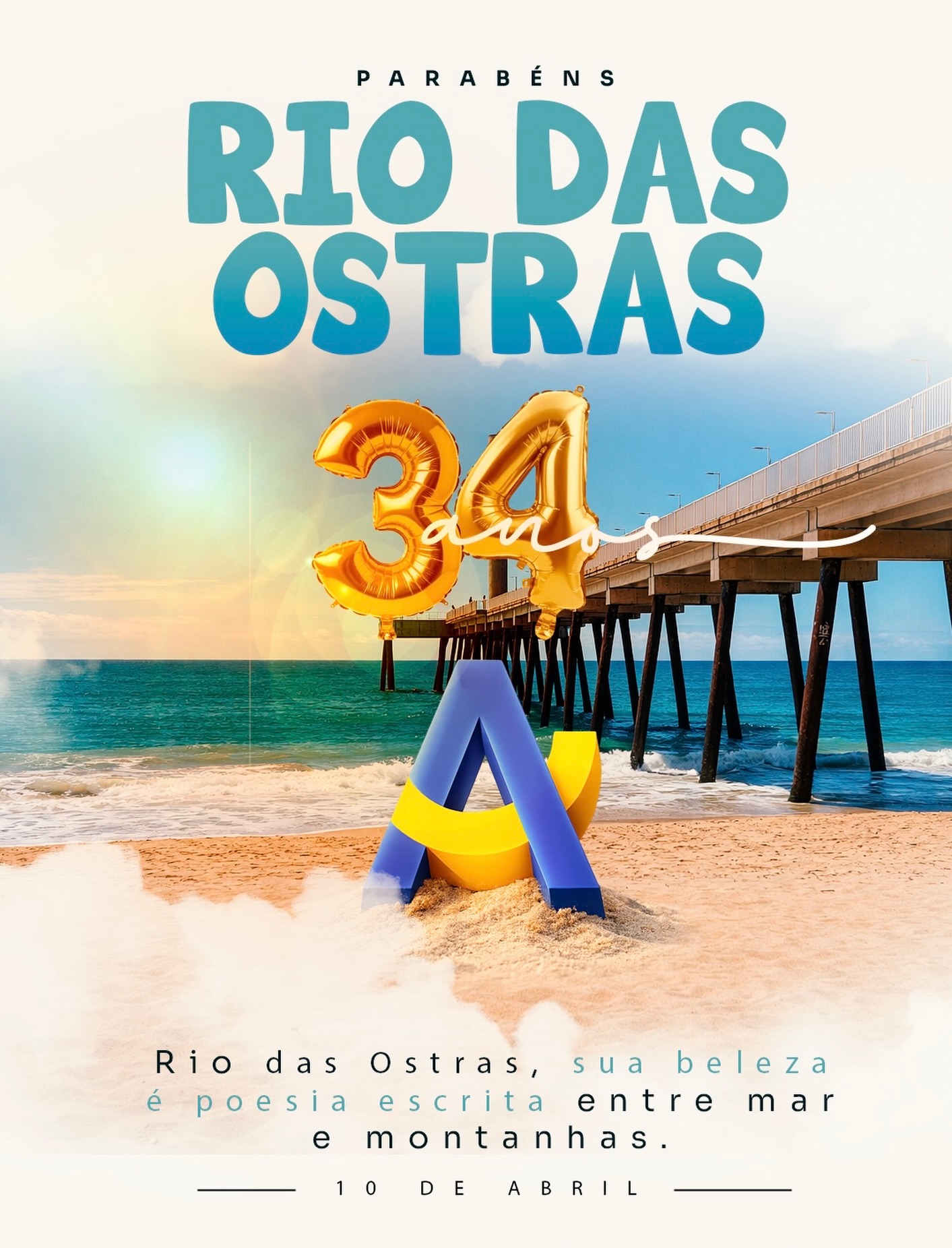 Parabéns, Rio das Ostras, pelos seus 34 anos!

Uma cidade que acolheu nossa escola com carinho e confiança 💙 Retribuiremos formando não apenas alunos, mas pessoas preparadas para o mundo e principalmente, para transformar o lugar onde vivem.

Que possamos crescer, ainda mais,  juntos 🌿✨

#riodasostras #cidade #aniversario